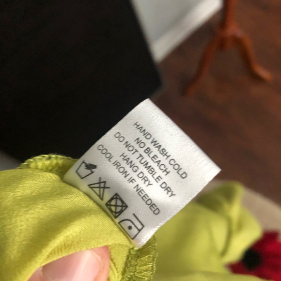 Lovers + Friends Lime Green Sure Thing Ruffle Slip Dress Size XS - Picture 9 of 9